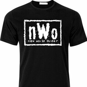 NWO New World Order WCW Wrestling Professional Logo Graphic Fan T-Shirt 24